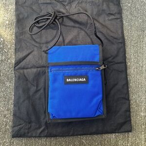 Balenciaga Black and Blue bag